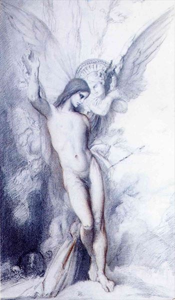 Rakuten - 油絵 Gustave Moreau_ タイトル不明　MA2108