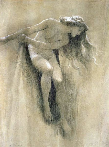 Rakuten - 油絵 John Robert Dicksee_ 裸婦　MA2202