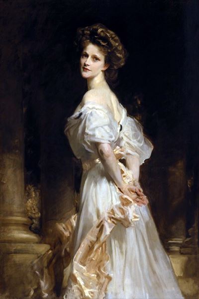 其它 - 油絵 サージェント_ Nancy Astor　ma2206