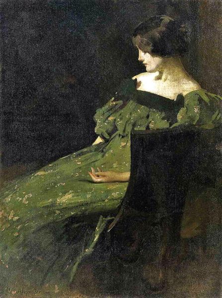 Rakuten - 油絵 John White Alexander_ ジュリエット　MA2210
