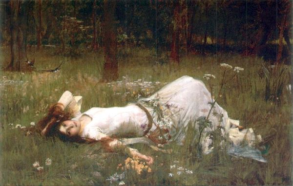 樂天商城 - 油絵 John William Waterhouse_ オフィーリア　MA2220