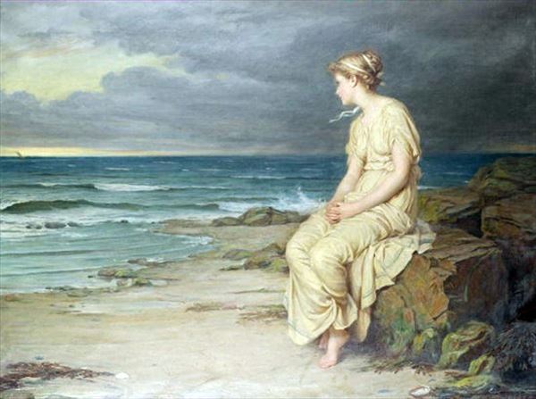 乐天商城 - 油絵 John William Waterhouse_ Miranda　MA2221