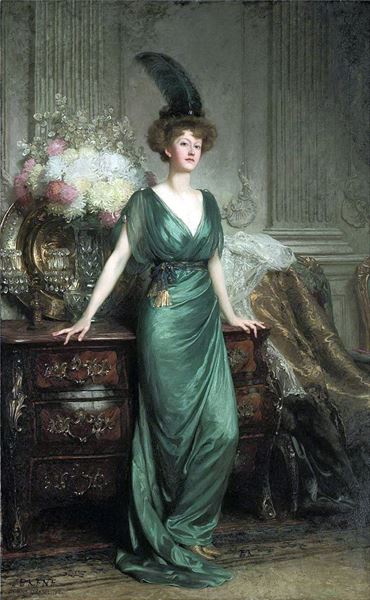 Rakuten - 油絵 Sir Francis Bernard Dicksee_アーネスト・ギネス夫人　ma2386
