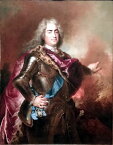 油絵 Nicolas de Largilliere_ポーランド国王　ma2926