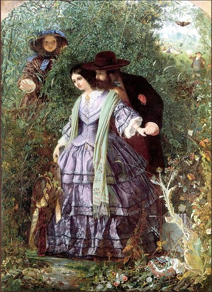 Rakuten - 油絵 William Henry Fisk_秘め事　MA2675