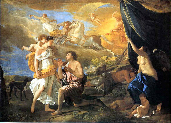 樂天商城 - 油絵 Nicolas Poussin_ ダイアナとエンデュミオン　MA3039
