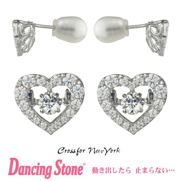 【正規品】ダンシングストーン Dancing Stone Crossfor New York ピアス クロスフォーニューヨーク NYE-114【クリスマス プレゼント母の日 ギフト 彼女 妻 誕生日プレゼント 女性 20代 30代 40代 50代 レディース 結婚記念日 贈り物 】