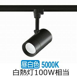 大光電機 ダクトレール用スポットライト 逆位相調光タイプ DSL5326WBG 調光器別売