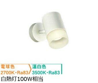 大光電機 直付用スポットライト 屋内用 色温度切替機能付 DSL5525FWG 工事必要