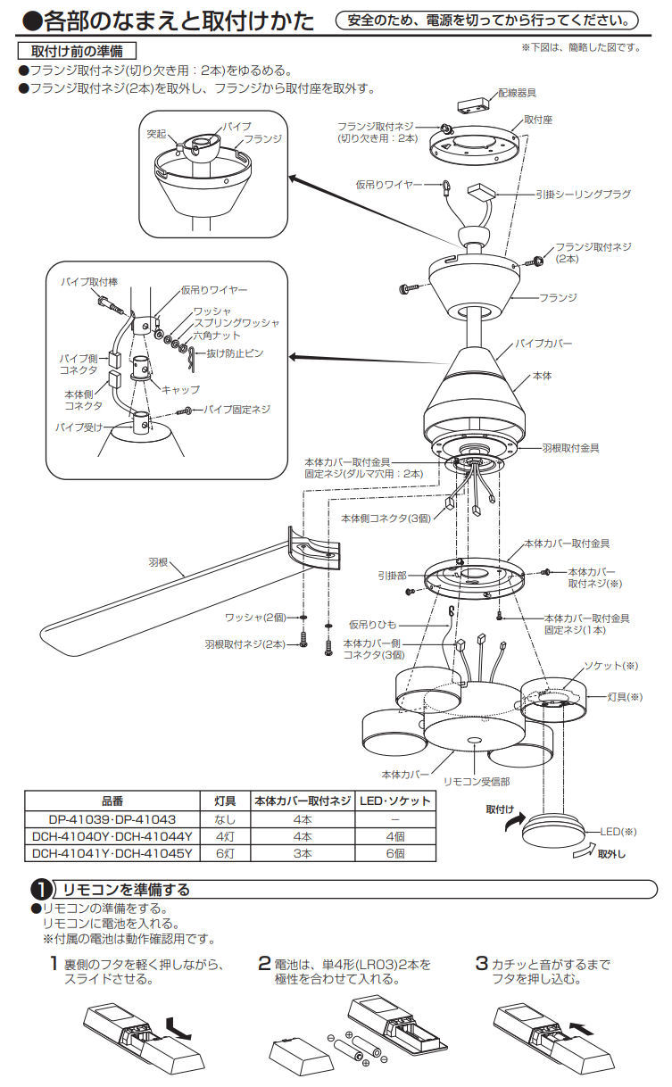 大光電機 シーリングファン DCH41044Y