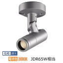 コイズミ照明 エクステリアスポットライト XU57126 eX-Pro-S フランジ 3000K JDR65W相当 Φ55タイプ 位相調光 工事必要