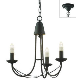 コイズミ照明 小型シャンデリア 本体のみ(セード別売) AP42146L 電球色