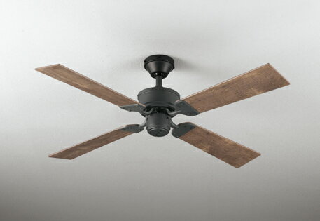 オーデリック シーリングファン パイプ吊型 WF831P1(照明器具別売・リモコン付)