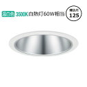 パナソニック ダウンライト XND0657SVLG1 (NDN28517S+NNK06011NLG1 白熱灯60形相当 Φ125 3500K 調光 工事必要