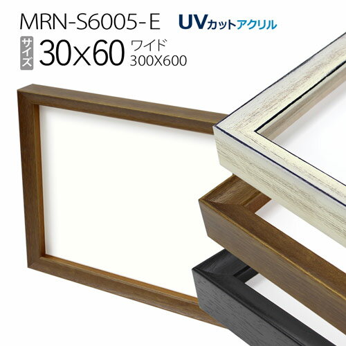 ボックス額縁:MRN-S6005-E ワイド30X60（300X600mm）BOX額縁