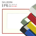 スケッチブック用額縁:SH-203N F6 (マット付-マット外寸:458×550/窓:298×390) アルミ製