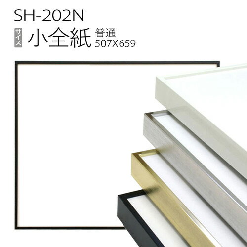 デッサン額縁：SH-202N 小全紙(659×507) アルミ製