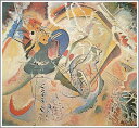 手描き 油絵 複製画 模写 ワシリー・カンディンスキー「Improvisation 35」 F20(72.7×60.6cm)サイズ 額付き 送料無料