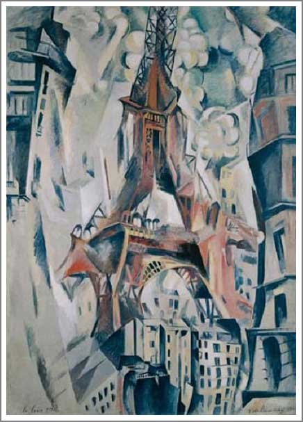 手描き 油絵 模写 複製画 ロベール・ドローネ「エッフェル塔(1)」 F15(65.2×53.0cm)サイズ プレゼント ギフト 贈り物 名画 オーダーメイド ...