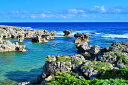 風景写真ポスター 沖永良部島 ウジジ浜 05 インテリア アートポスター 写真 グラフィック ウォールデコ 模様替え 雰囲気作り 風水 リビング ダイニング オ...
