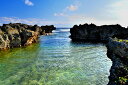 風景写真ポスター 沖永良部島 ウジジ浜 09 インテリア アートポスター 写真 グラフィック ウォールデコ 模様替え 雰囲気作り 風水 リビング ダイニング オ...