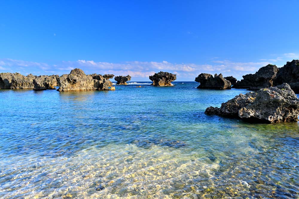 風景写真ポスター 沖永良部島 ウジジ浜 11 インテリア アートポスター 写真 グラフィック ウォールデコ 模様替え 雰囲気作り 風水 リビング ダイニング オフィス ホール Okrb-10-A