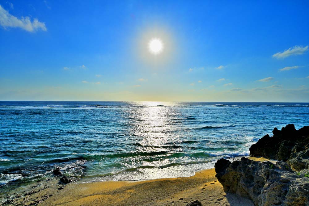 風景写真ポスター 沖永良部島 屋子母海岸 02 インテリア アートポスター グラフィック ウォールデコ 模様替え 雰囲気作り 風水 オフィス リビング ダイニング 玄関 Okrb-40-A