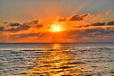 風景写真ポスター 沖永良部島 屋子母海岸 夕日 04 インテリア アートポスター 写真 ポスター プレゼント ギフト お祝い 結婚 新居 出産 誕生日 入学 卒業 成人 就職 開店 開業 記念日 Okrb-44-A
