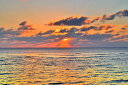 風景写真ポスター 沖永良部島 屋子母海岸 夕日 06 インテリア アートポスター 写真 ポスター プレゼント ギフト お祝い 結婚 新居 出産 誕生日 入学 卒...