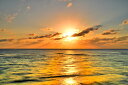 風景写真ポスター 沖永良部島 屋子母海岸 夕日 09 インテリア アートポスター 写真 ポスター プレゼント ギフト お祝い 結婚 新居 出産 誕生日 入学 卒...