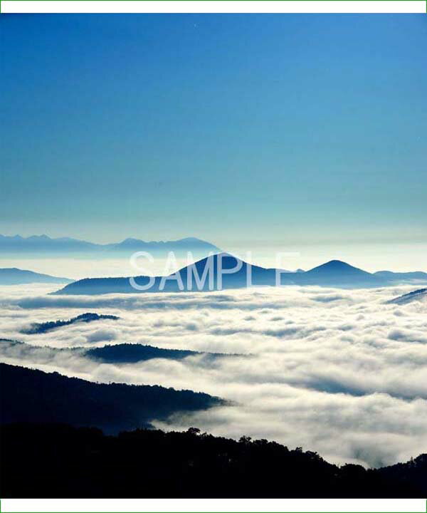 北海道トマム 雲海 4切 風景写真 4-267