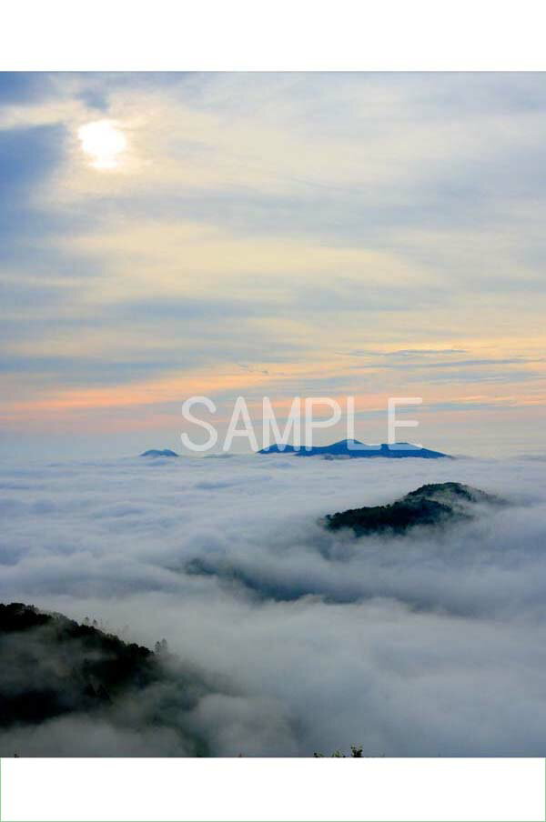 北海道トマム 雲海 4切 風景写真 4-274