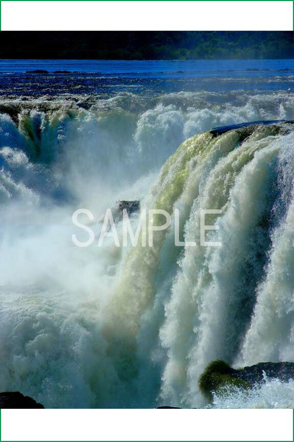 世界遺産 イグアスの滝 07 4切 風景写真 6-221-4