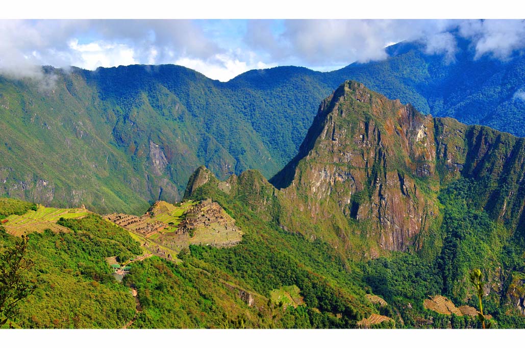 世界遺産 ペルー マチュピチュ 02 4切W 風景写真 4W-MCU2