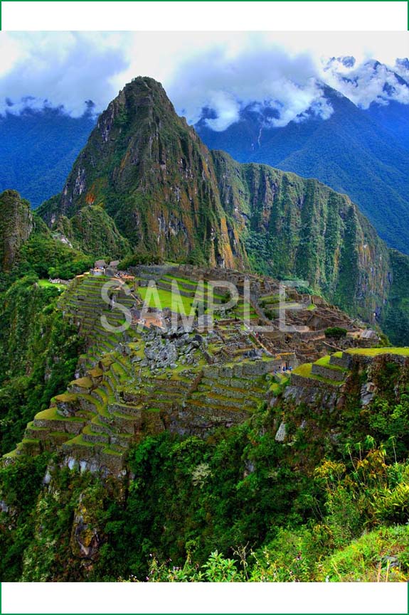 風景写真ポスター 世界遺産 マチュピチュ 8 古代インカ帝国が築いた美しき天空の都市 pst-226