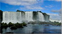 イグアスの滝2　6切W写真　【RCP】 6W-IGA-2美しい世界遺産のポストカード、絵ハガキ。風景写真の年賀状、礼状 引っ越し挨拶はいかがですか？ その1