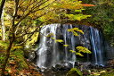 風景写真パネル 福島 猪苗代 秋の達沢不動滝 男滝 側面画像あり インテリア アートパネル フォトパネル アートフレーム パネル 写真 ギフト プレゼント お礼...