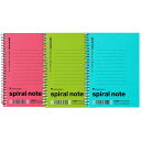 ノート spiral note M.C.B. 1961 メモリ入6mm罫 A6変形 N670A マルマン [ネコポス1点まで] ※発送2点以上は宅配便