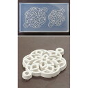 シリコンモールド 3Dパーツ 七宝文様
