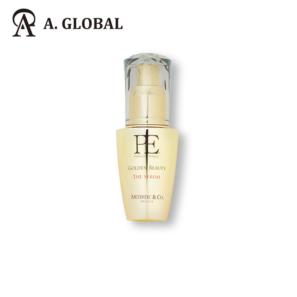 導入美容液【A. GLOBAL公式】導入美容液 美顔器 美容液 エイジングケア PE ゴールデンビューティー ザ セラム スキンケア うるおい 潤い ツヤ ハリ 保湿 保湿ケア キメ ザラつき しっとり 乾燥 美肌 コスメ 美容 くすみ 透明感 モイスト 集中ケアのサムネイル