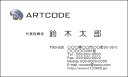 【送料無料】カラービジネス名刺 印刷 作成【100枚】ロゴ入れ可 シンプルなビジネス向け名刺 business002