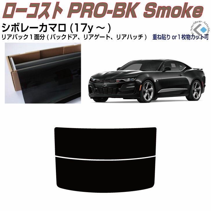 リアのみ原着 シボレー カマロ(17y〜)6代目◇単品カット済みカーフィルム