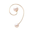 特別価格 エレノアジュエリー Elenore Jewelry 10金2パールスクリューピンピアス 片耳分 ゴールドピアス K10 10K ELE0009