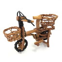 ラタン 自転車 自転車置物 タイ製 ギフト プレゼント 贈り物 インテリア インテリア小物 送料無料 361(小)