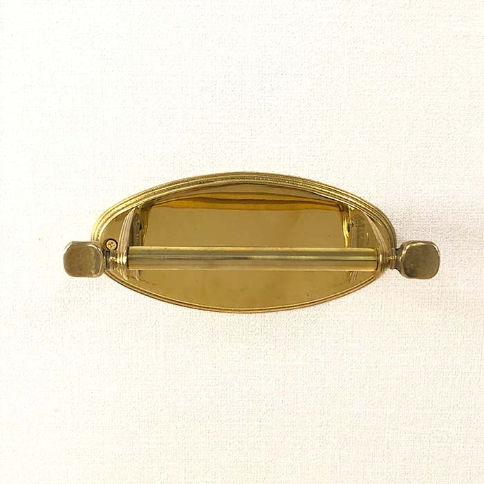 トイレットペーパーホルダー イタリア製 真鍮 ゴールド おしゃれ タオル掛け 洗面所 トイレ デザイン シンプル 送料無料 br23