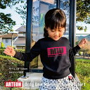 《名前 サイズの選べる》 名前入り 子供服 トレーナー【名入れギフト キッズトレーナー ロゴトレーナー 子供服 名入れ 子供 男の子 女の子 キッズ ジュニア ...