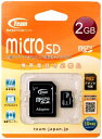 Team MicroSDJ[h 2GB SDϊA_v^ d2.7V~3.6V 1g TG002G0MC1XA