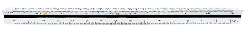 シンワ測定(Shinwa Sokutei) 三角スケール 建築士用 B-30 30cm 74962