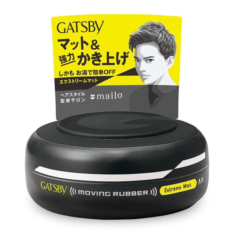 GATSBY(ギャツビー) ムービングラバー エクストリーム マット ヘアワックス クリアフローラルの香り 80グラム (x 1)