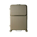 [イノベーター] スーツケース EXTREME INV90 92L Lサイズ 軽量 ジッパーキャリーケース キャリーバッグ フロントオープン